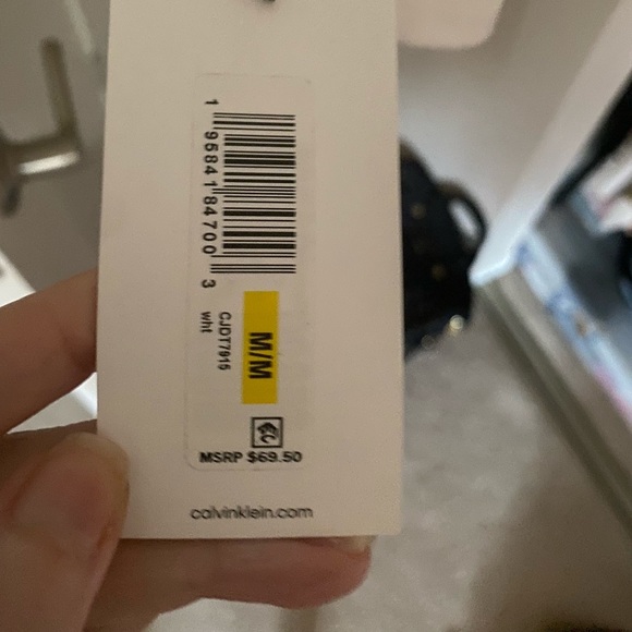 Calvin Klein shirt. Never worn. - Picture 2 of 2